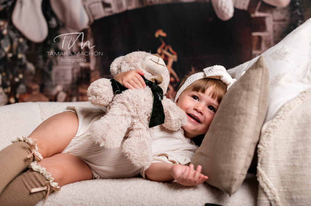 Sesion de fotos de Navidad en Alcala de Henares