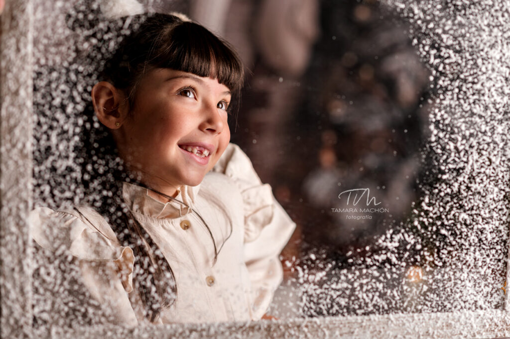 Sesion de fotos de Navidad en Alcala de Henares